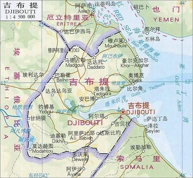 这便是吉布提共和国,一个位于非洲之角的弹丸小国,一个享誉世界的"