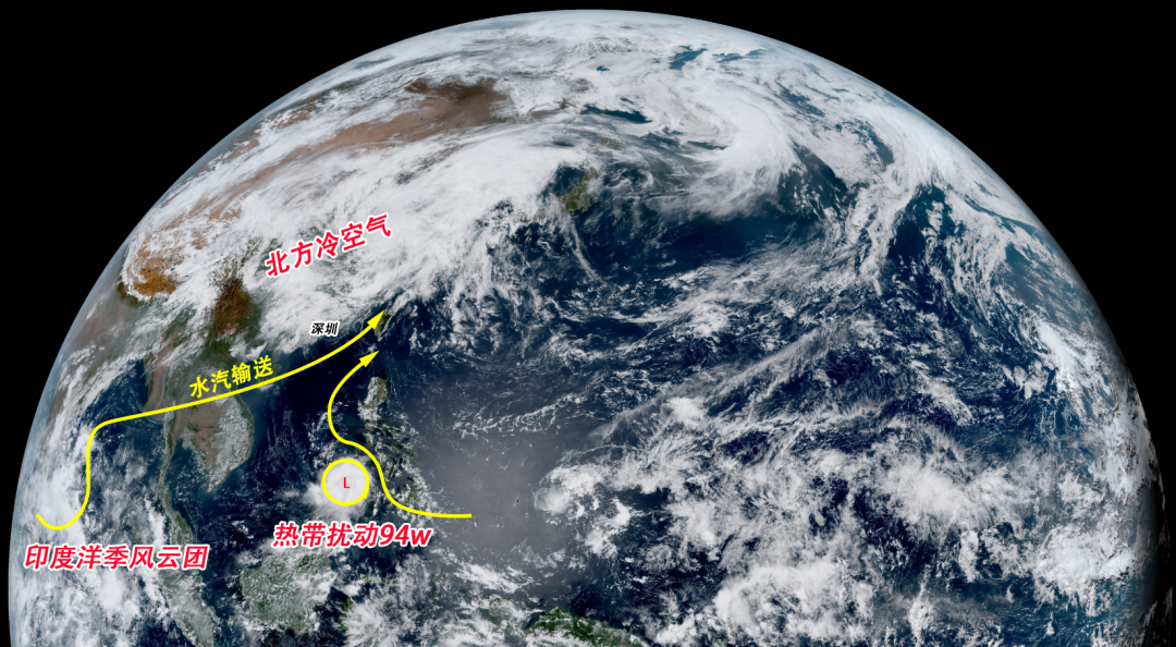 5月5日中午12时卫星云图