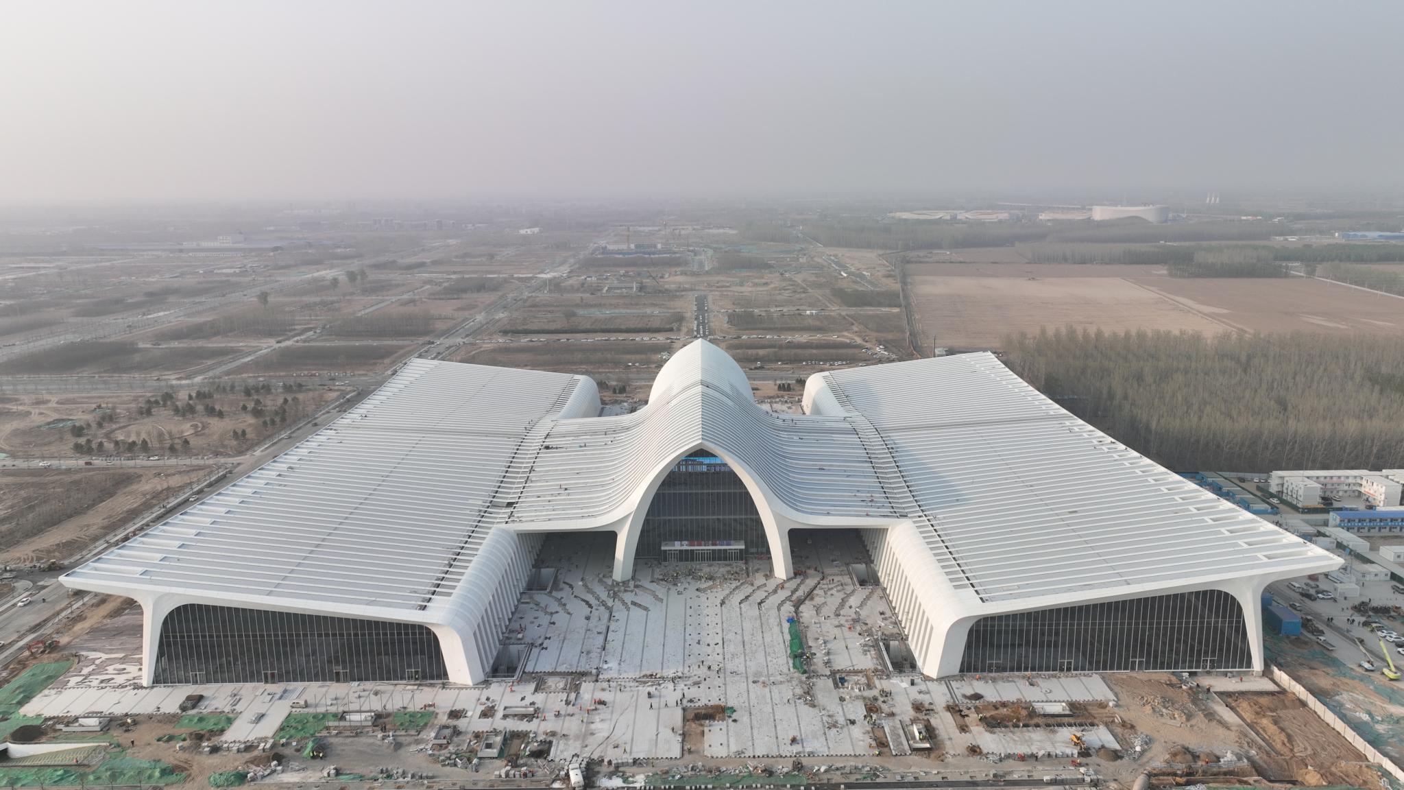 2023年"廊洽会"重要活动场馆 廊坊临空国际会展中心完工|廊坊市_新浪