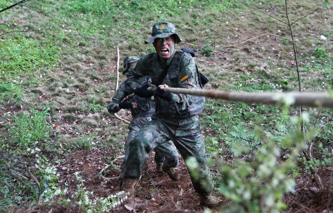 火箭军某部特种警卫集训队密林淬火砺尖刀