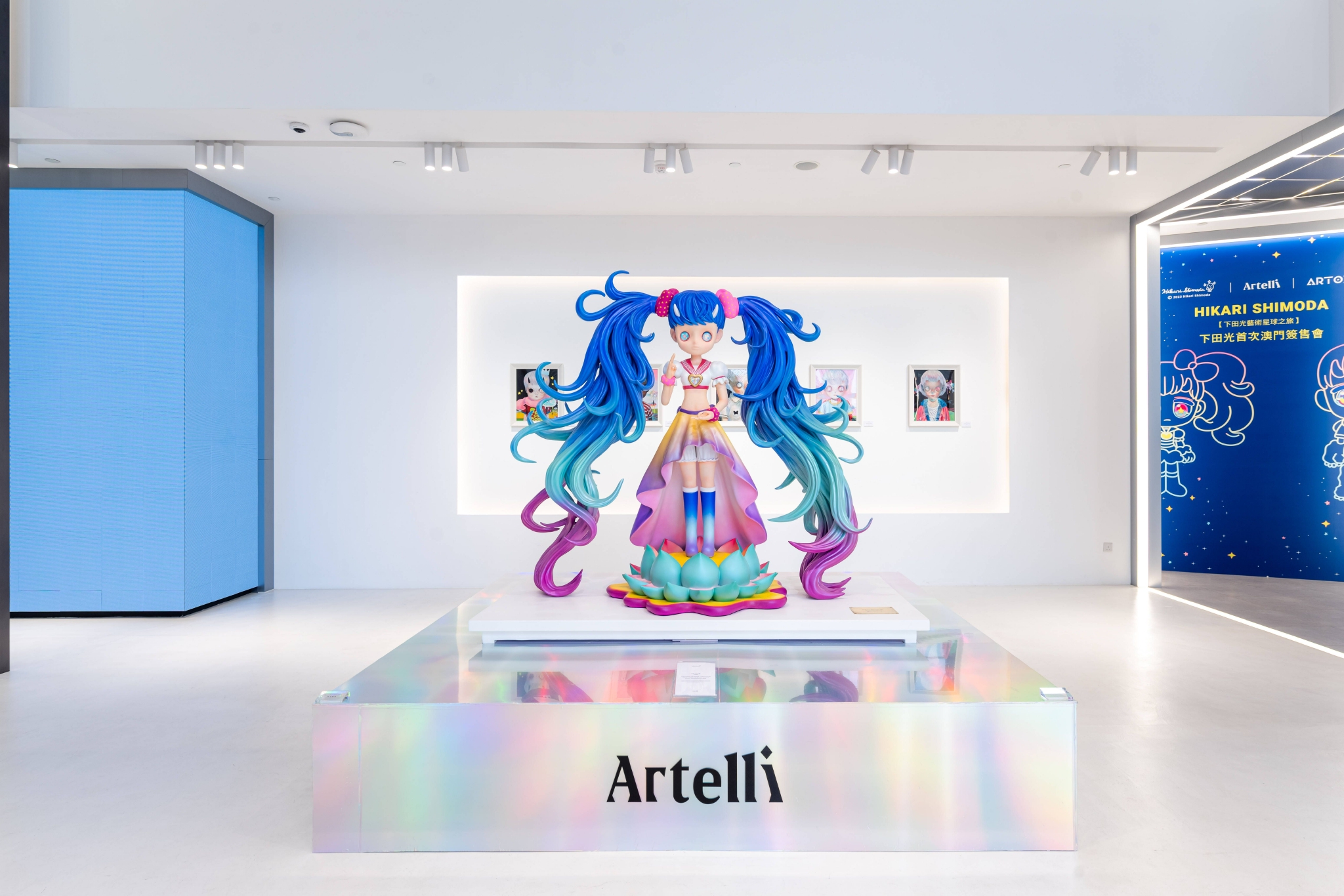 "Amitābha" 160cm Lifesize Sculpture，玻璃钢