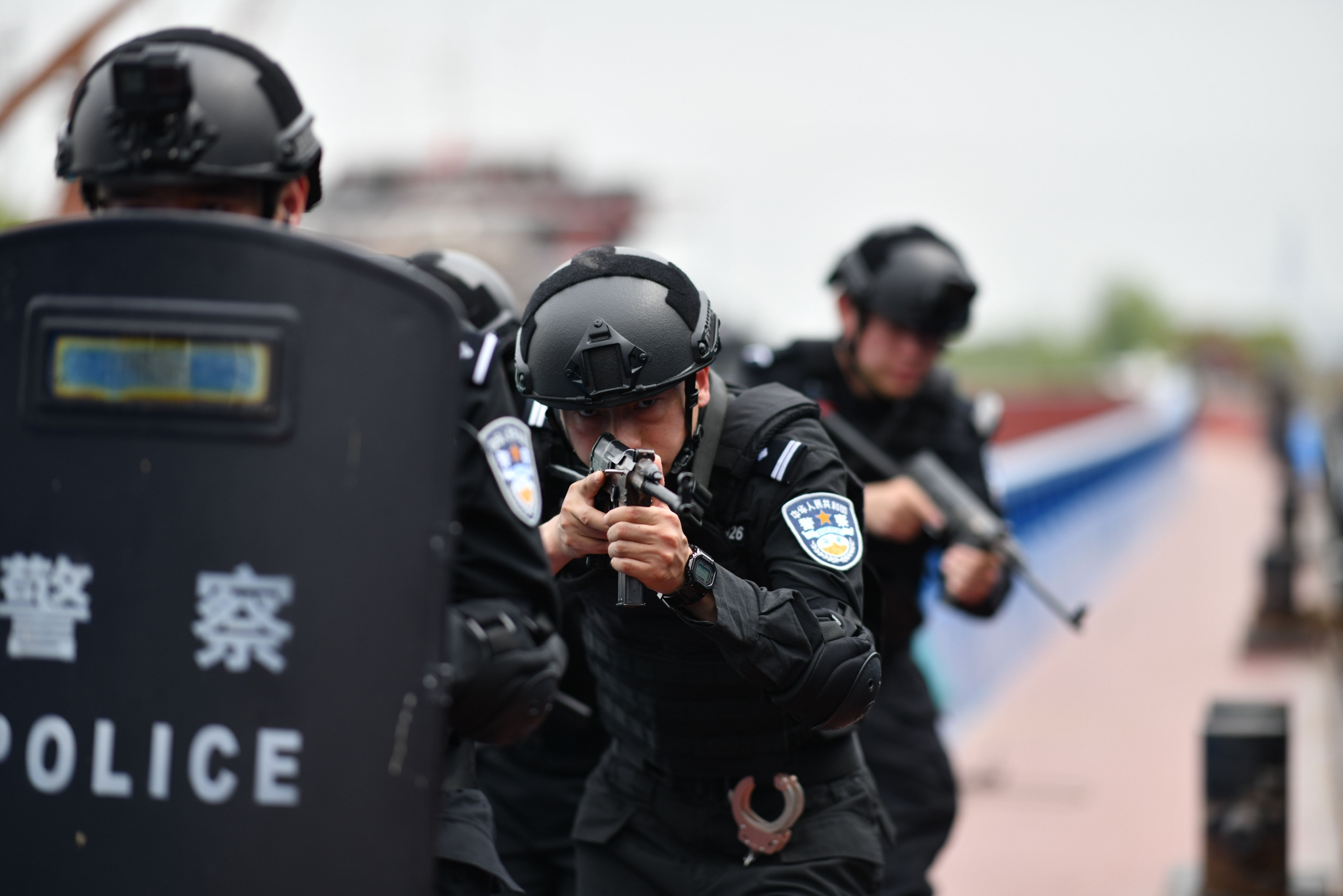 多警种联合出击!