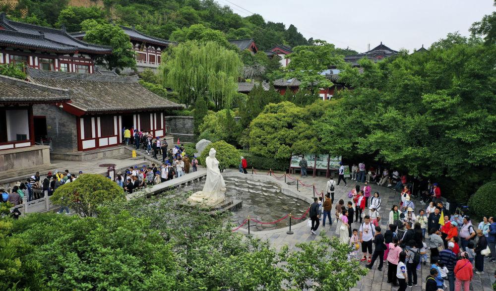 陕西临潼:长假过后"错峰"游|陕西省_新浪财经_新浪网