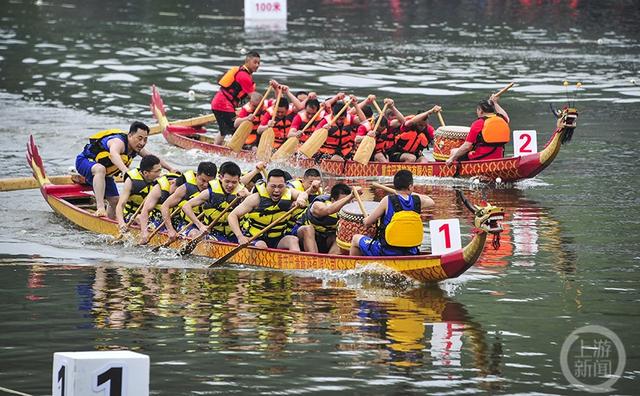 时隔20余年 涪陵再次举办龙舟赛