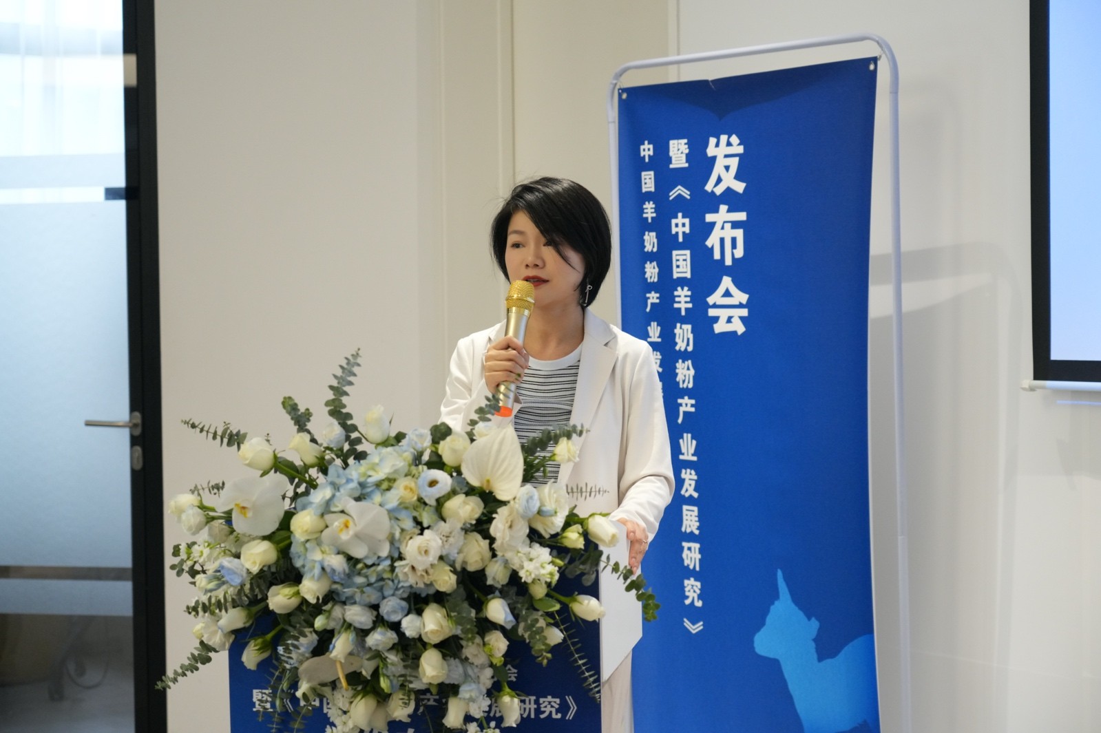 佳贝艾特市场总监蒋慧现场分享