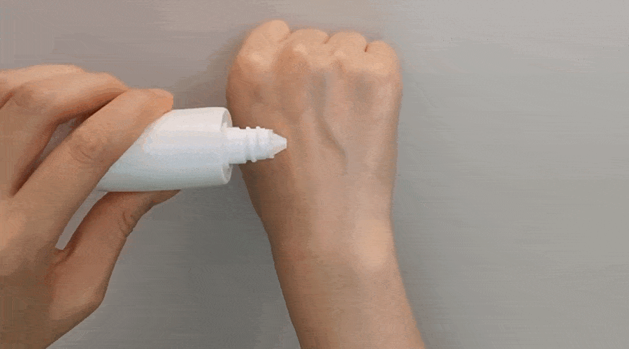 流动性很好，容易推开