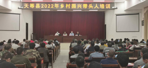 （2022年中国人寿财险在天等县举办乡村振兴带头人培训班，发挥本土人才，助力乡村振兴）