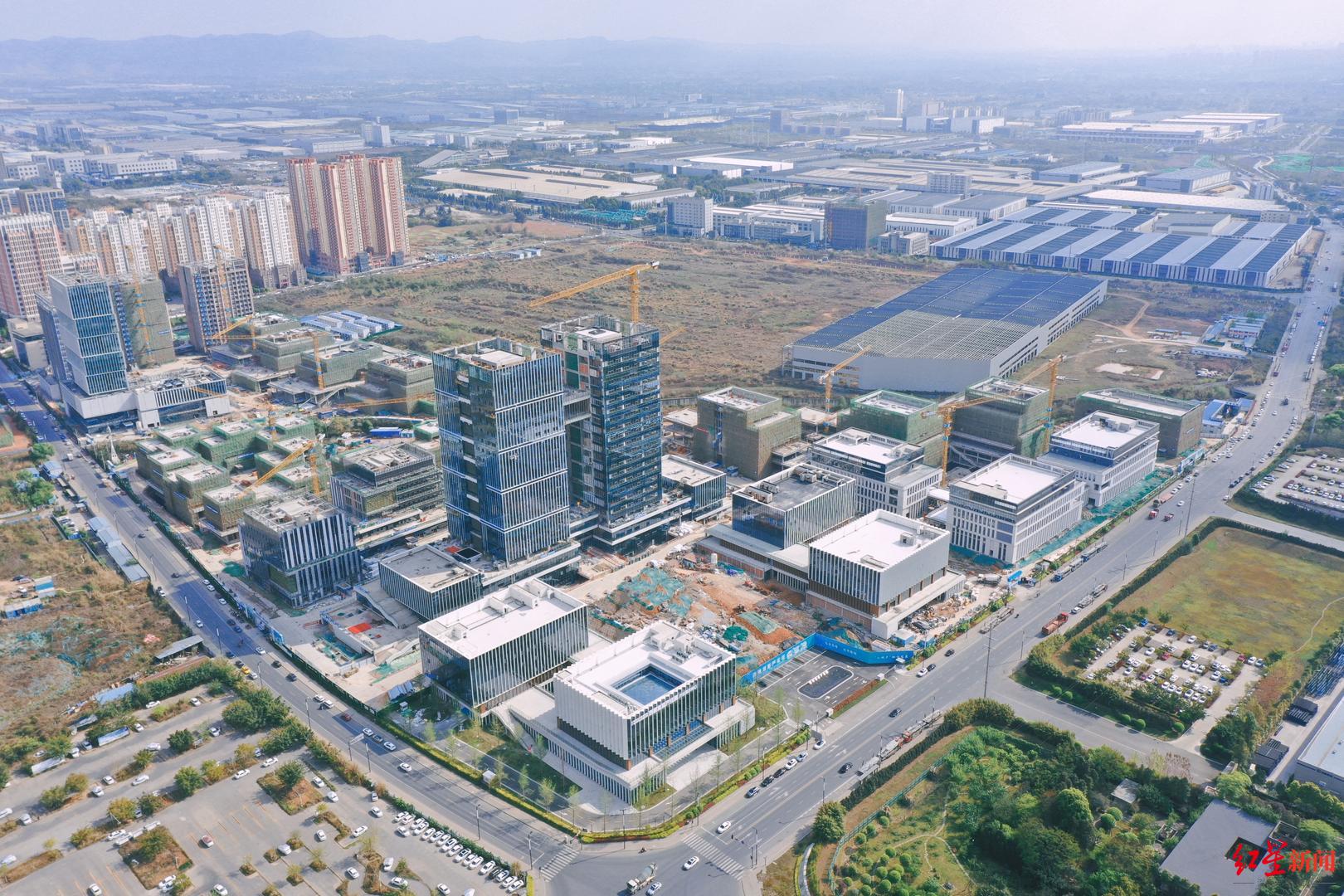 2024年投入使用西部氢能产业园全部建筑已封顶