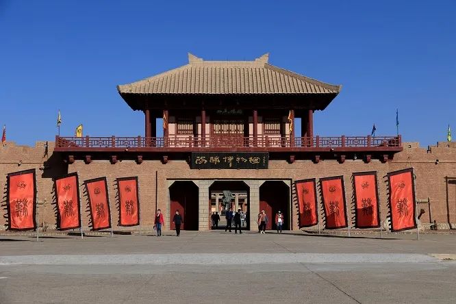 阳关博物馆.(图片来源:新华网)