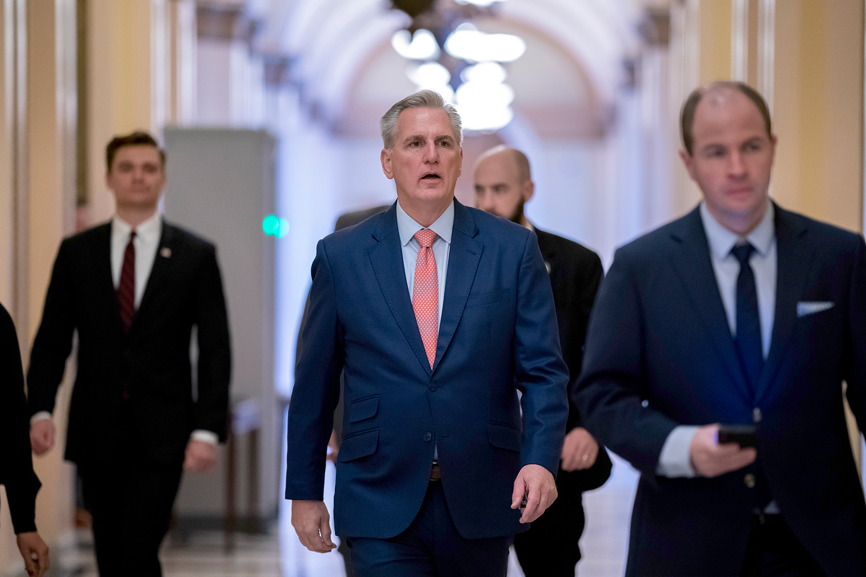 美国众议院议长,共和党人凯文·麦卡锡(图片来源:视觉中国)