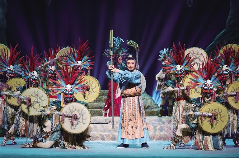 陇剧《大禹治水》剧照