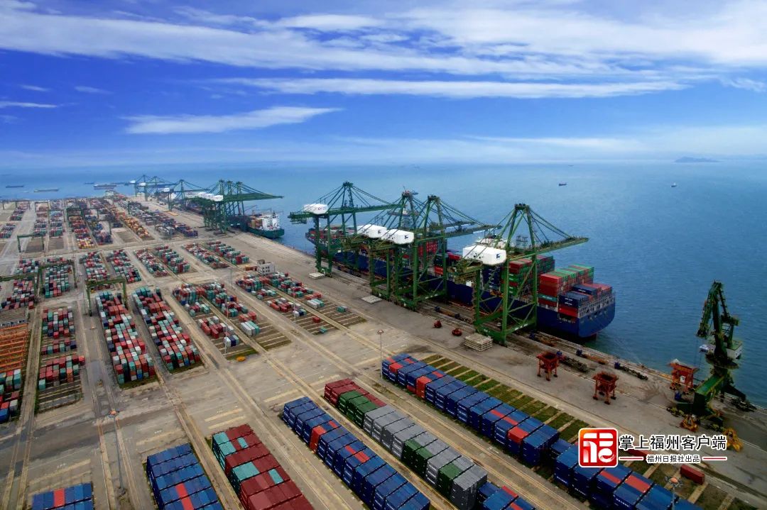 福州港江阴港区逐渐迈入国际深水大港.福州港务集团供图