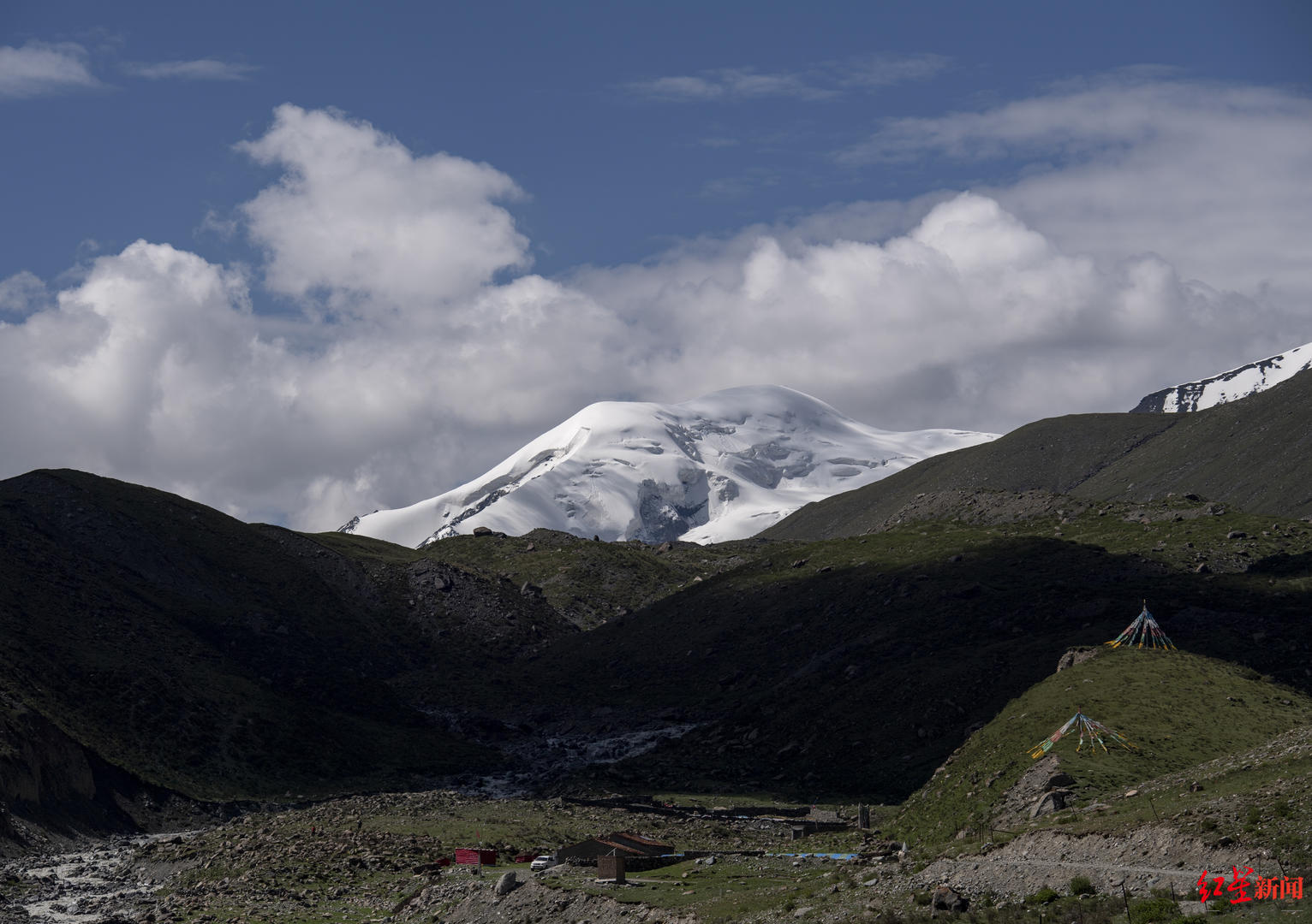 ↑三江源国家公园玛沁县雪山乡