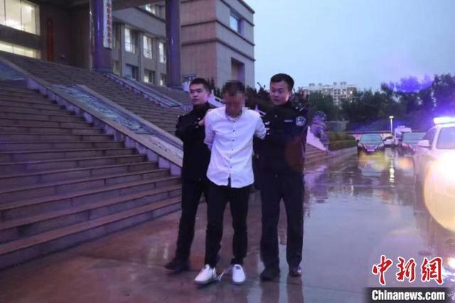 犯罪嫌疑人郝某根已被依法刑事拘留. 晋城警方供图