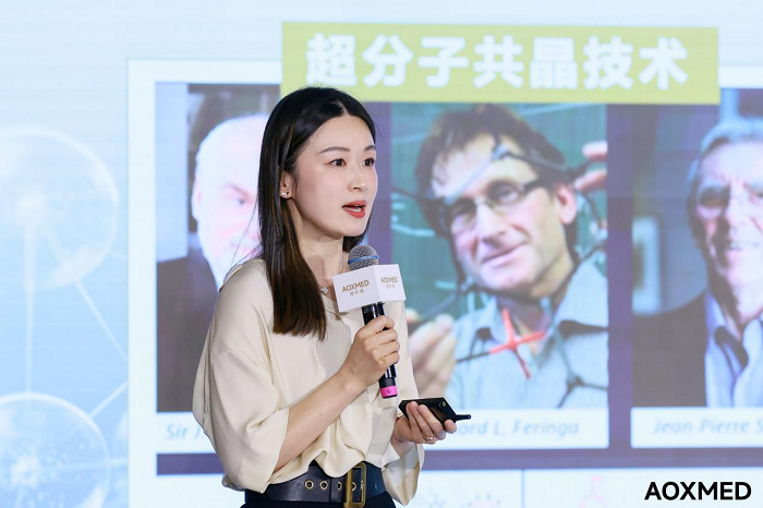 （图：王敏粒女士分享品牌使命）