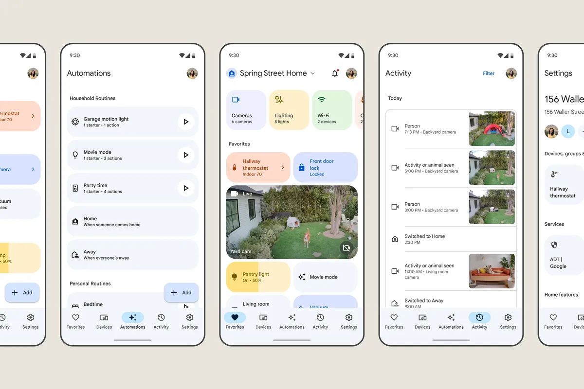 支持 Matter 设备，谷歌开放新版 Home 应用
