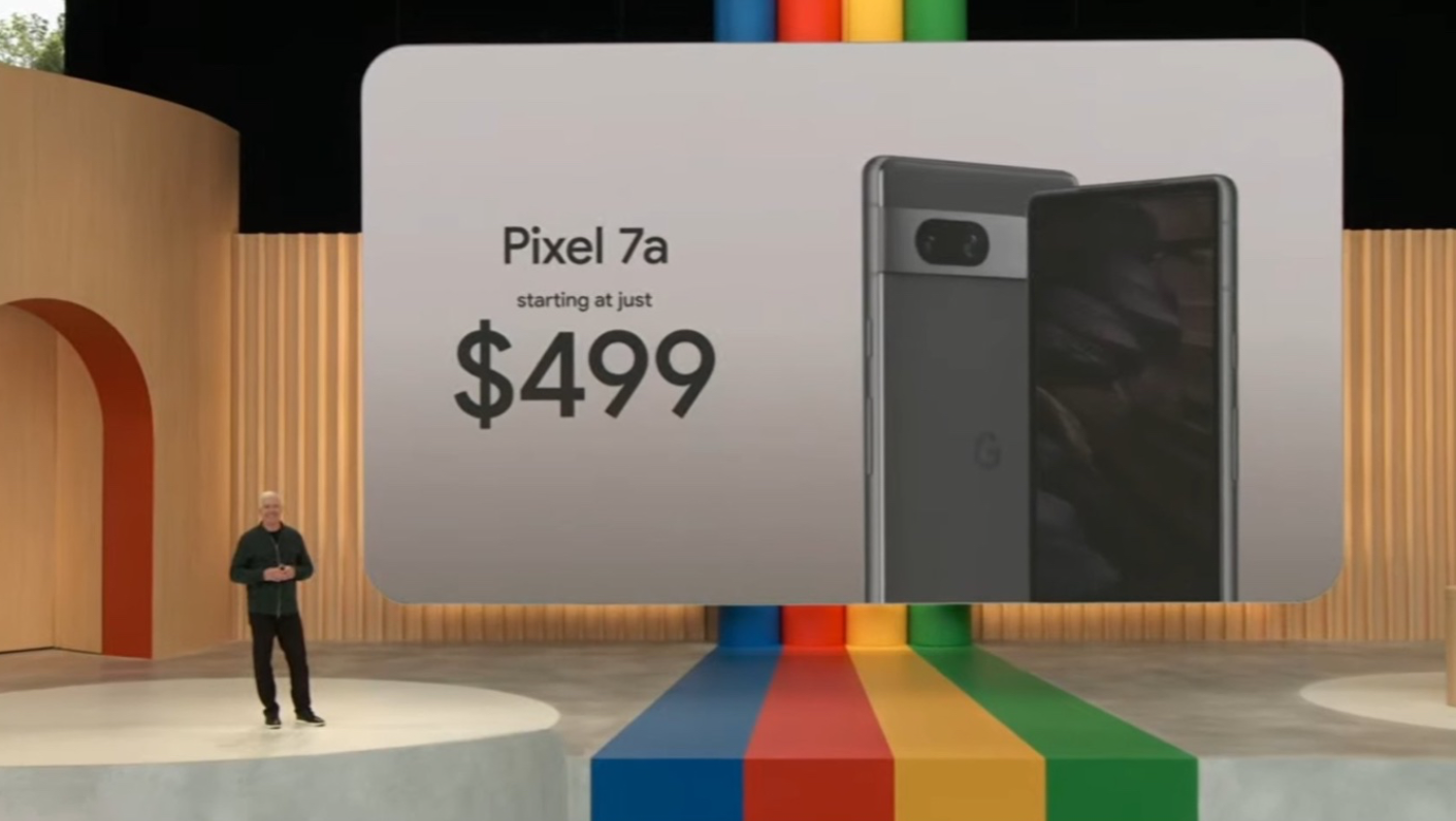谷歌 Pixel 7a 手机发布：Tensor G2 处理器、多彩配色、影像大提升，499 美元起