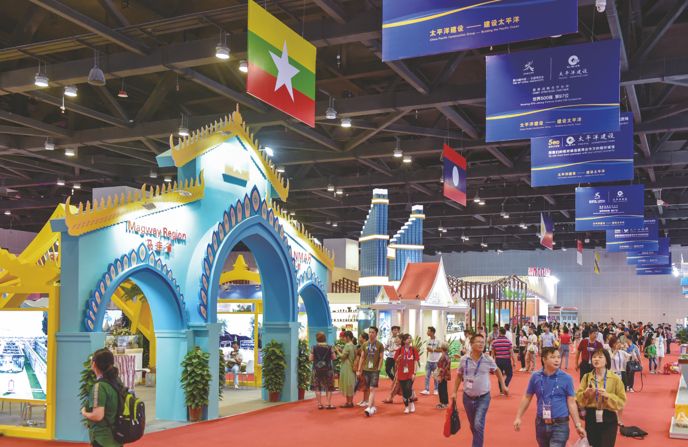 潘浩 摄■本报记者赵金玲通讯员韦天聪昨日,记者从中国-东盟博览会