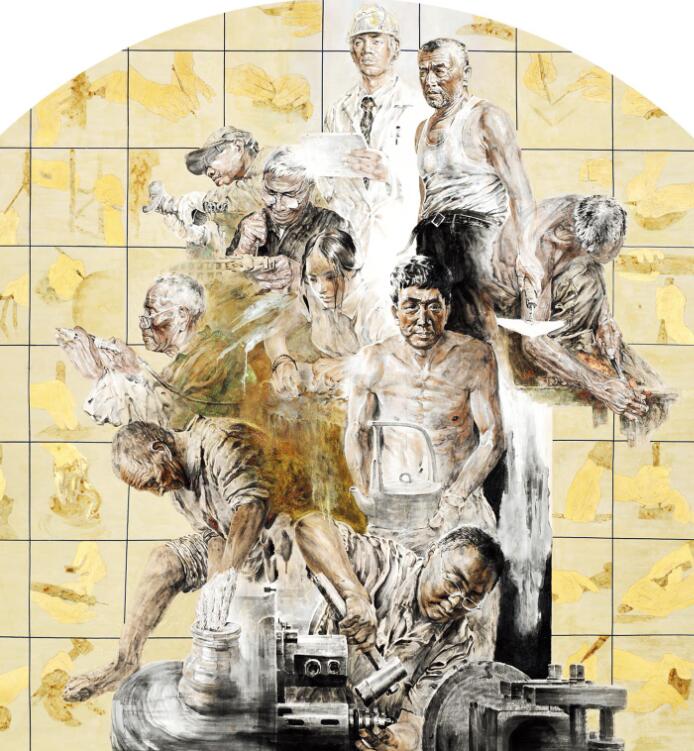 《大国工匠》画作. 董雷作品