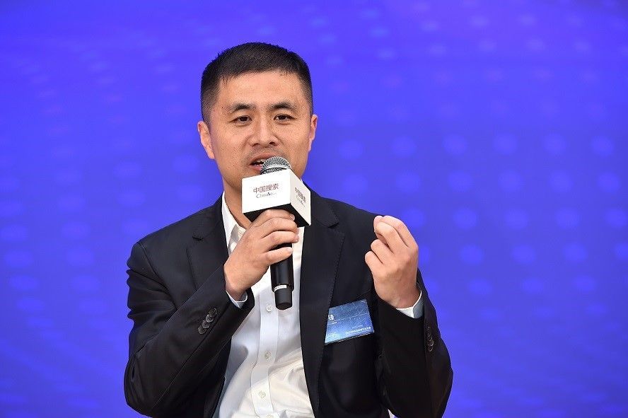 叶锋在发言中.中国搜索 宋家儒摄