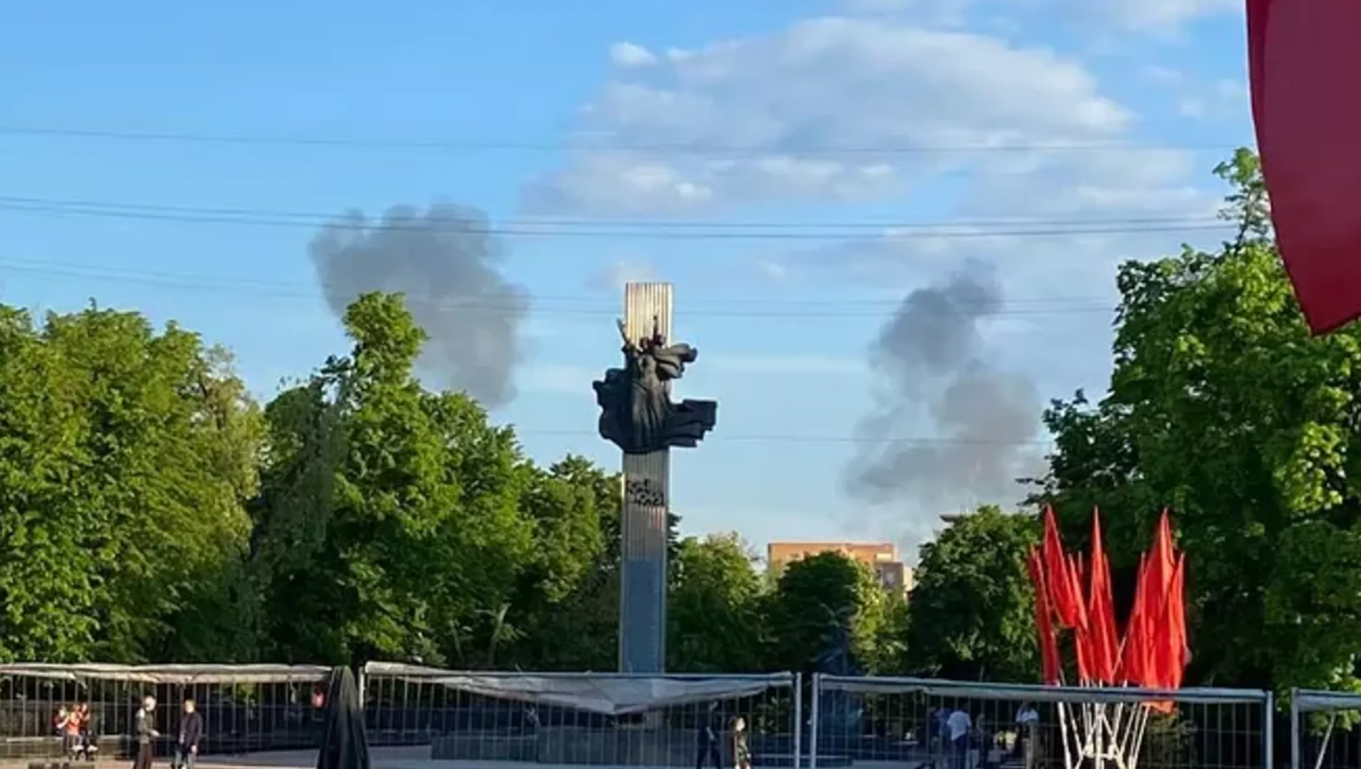 ↑卢甘斯克地区发生爆炸