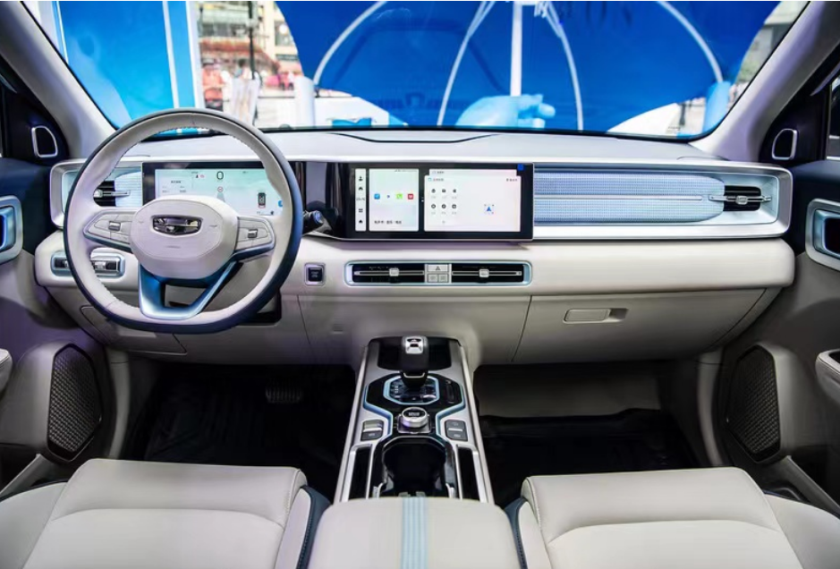 icon"主角"内饰. 吉利汽车供图 华龙网发