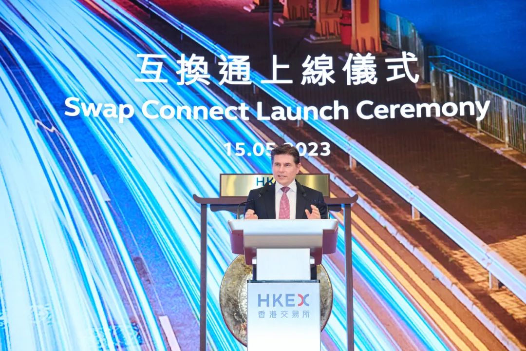 港交所CEO欧冠升&nbsp;&nbsp;港交所供图