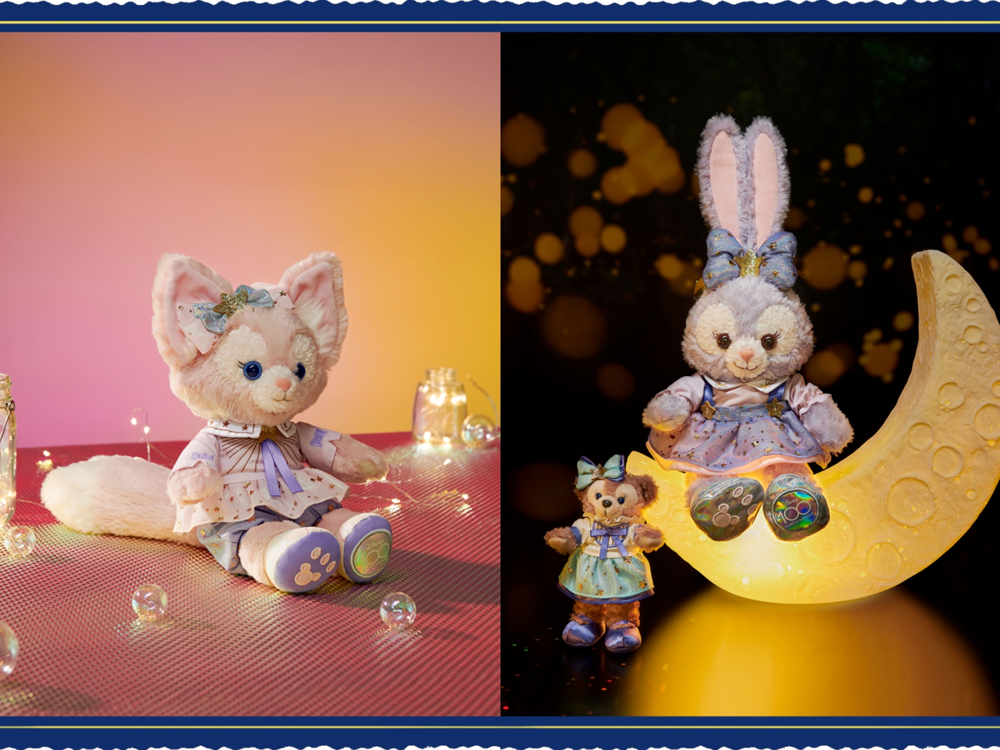 于探索和解谜的玲娜贝儿带达菲和星黛露找到了一片飞舞着萤火虫的森林