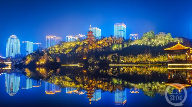 永川兴龙湖夜景