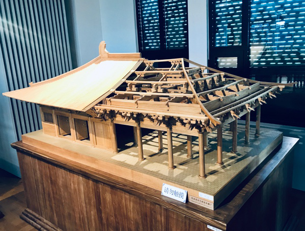 佛光寺东大殿模型.