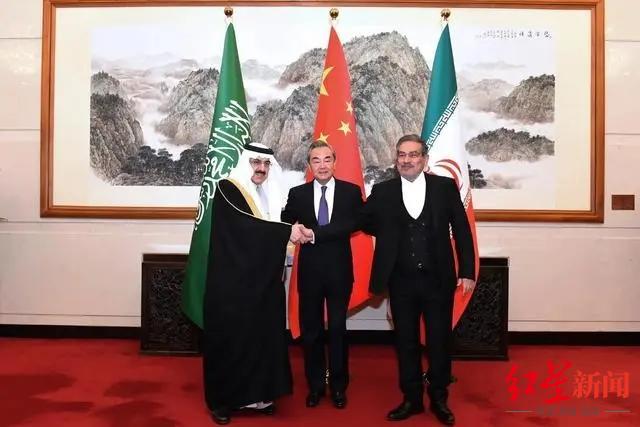 ↑3月10日，沙特与伊朗在北京达成和解协议