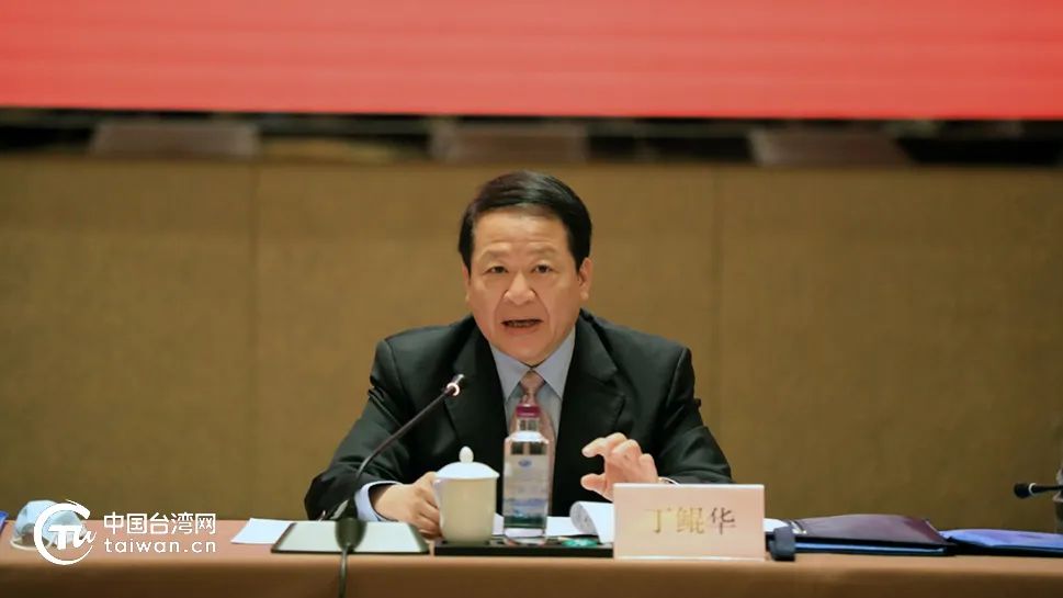 全国台企联荣誉会长丁鲲华.(中国台湾网资料图)