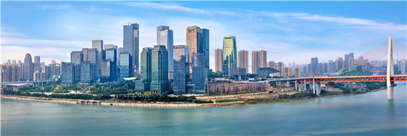 江北嘴中央商务区.江北嘴投资集团供图 华龙网发