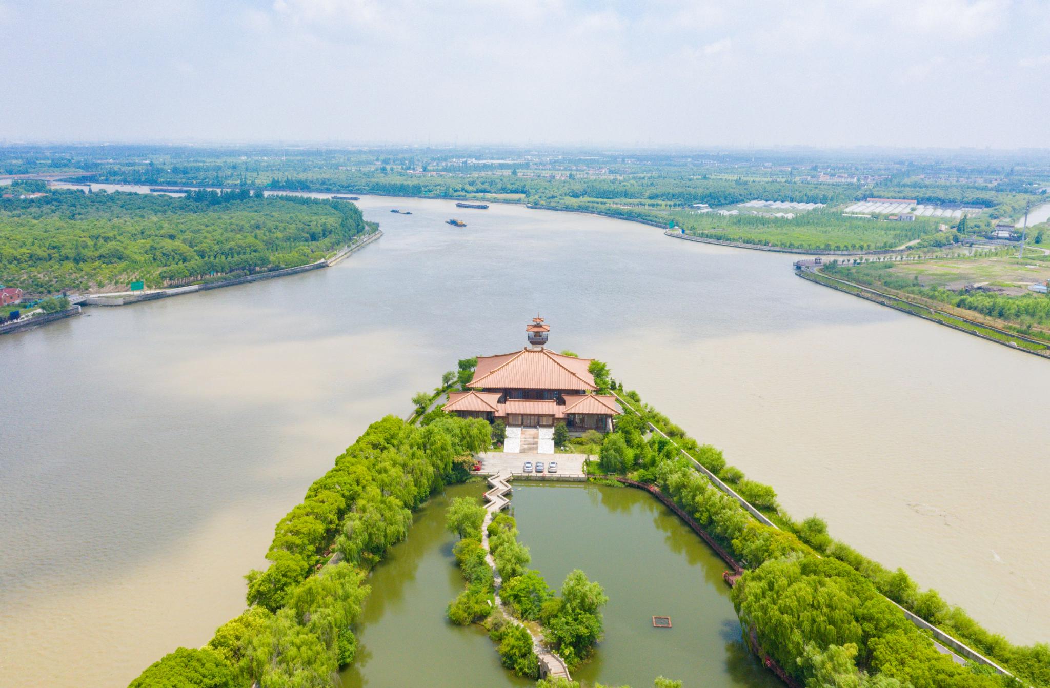 "浦江之首"为何多一"点"?松江河湖可阅读项目即将上线,记者提前探访