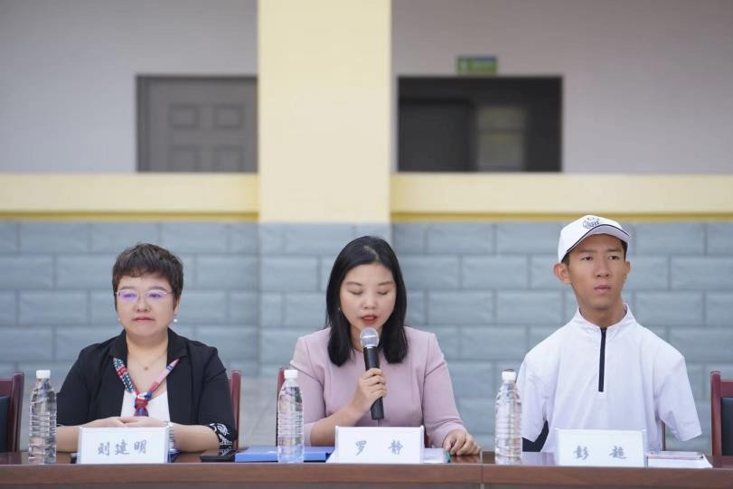 (成都美佳易佰科技有限公司总经理罗静发言)