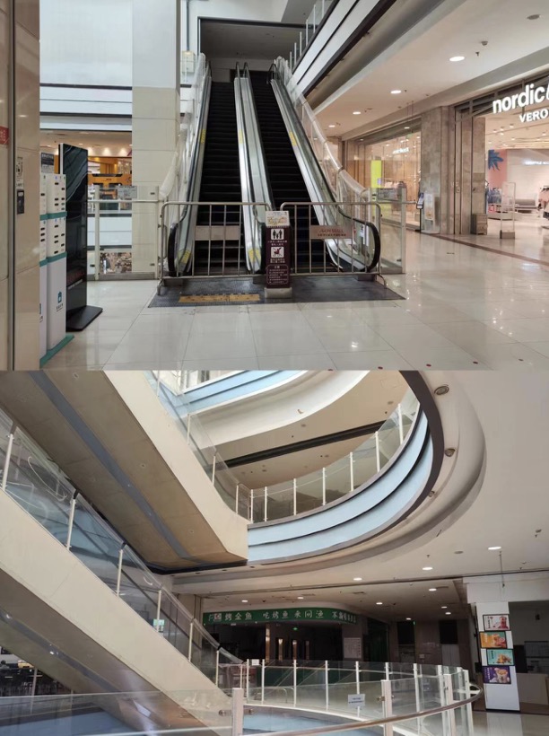 时代周报记者在实探北京昌平永旺梦乐城时发现,在工作日中午,商场顾客