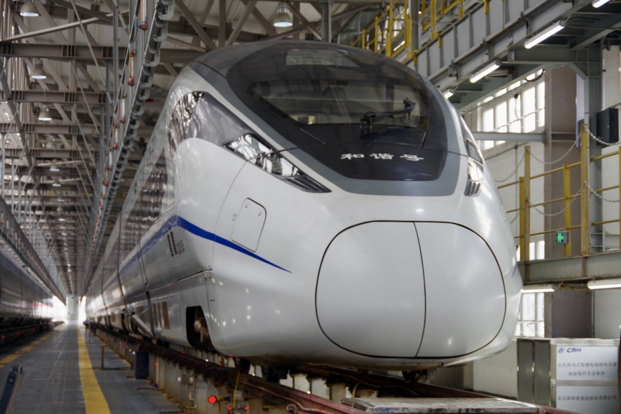 crh380d和谐号动车组