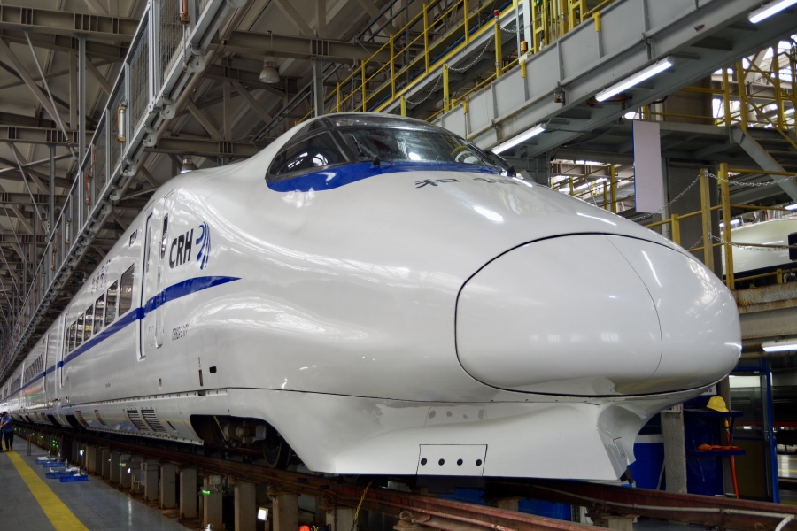 crh2a和谐号动车组