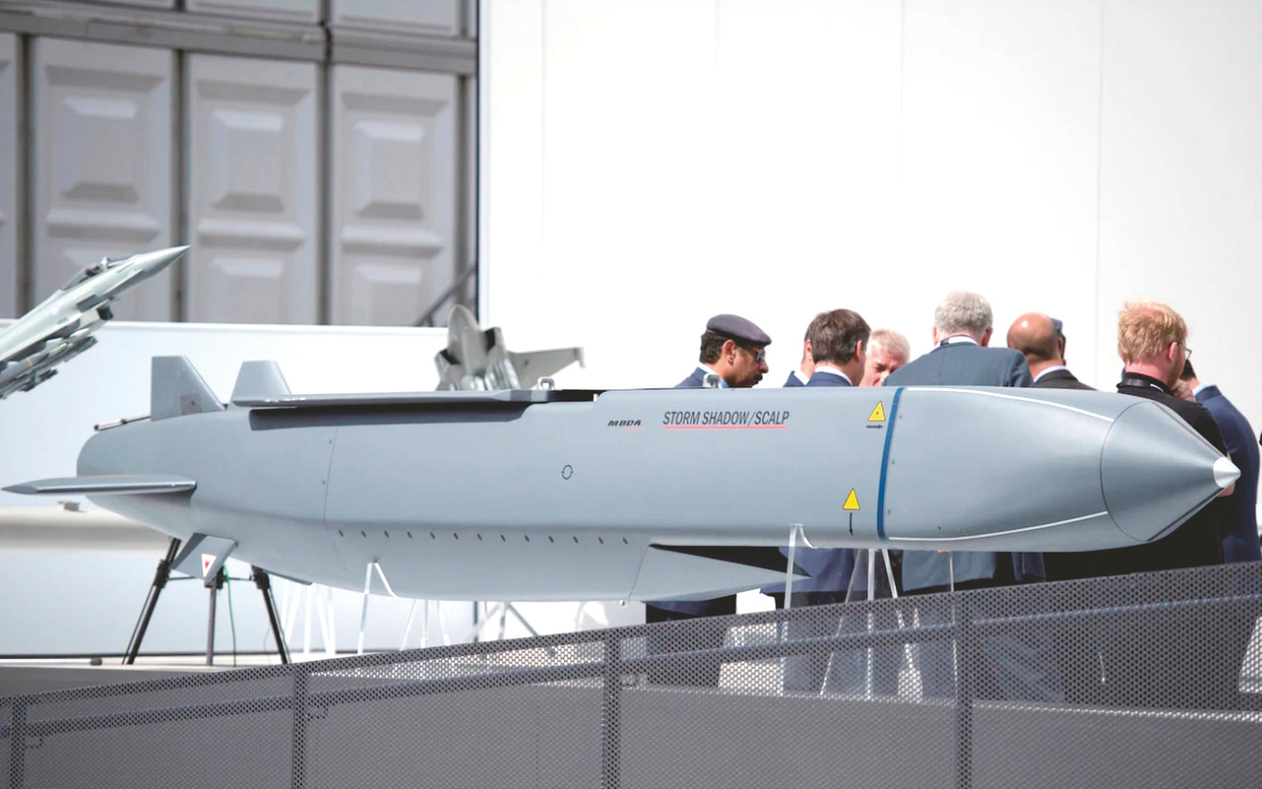     英国"风暴阴影"远程巡航导弹(资料图片)