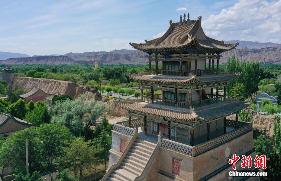 青海省贵德县:黄河岸畔古建筑群 彰显多元文化交融_新浪财经_新浪网