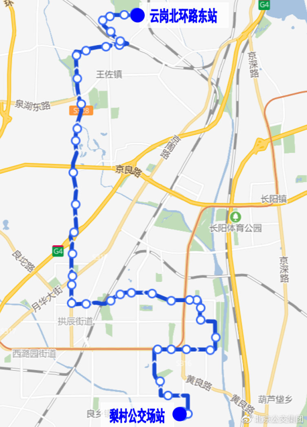 北京公交631快路线路图图片