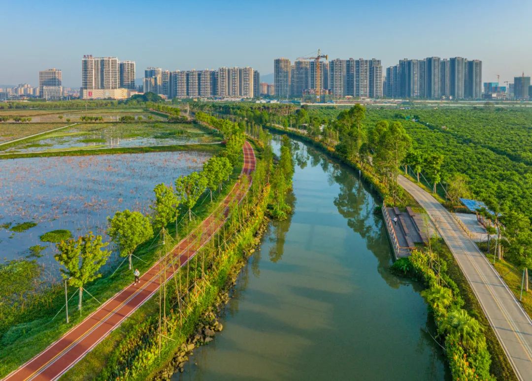 碧道如彩带穿城而过.胡永雄 摄