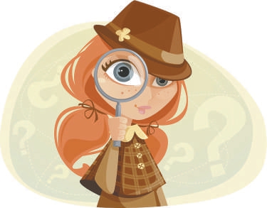 植物园探案双榆树一小三(3)班 魏可歆一天,侦探玛丽正在吃早饭,突然