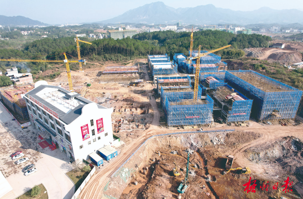 山水田园新城逐渐显现丨苍梧县围绕新苍梧建设发展目标持续发力