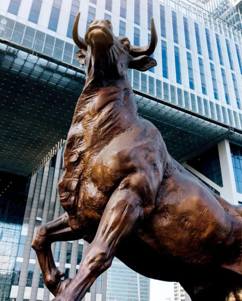 上海证券交易所铜牛图片
