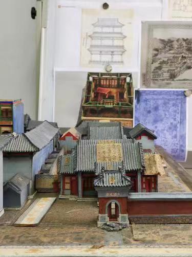 圆明园同乐园建筑群的样式雷烫样.中国国家博物馆供图