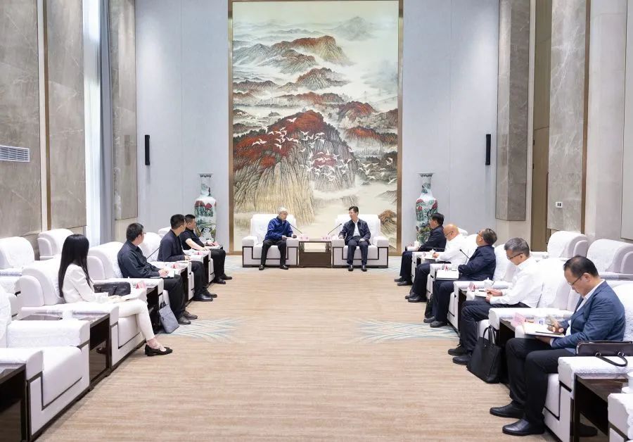 郄英才与江苏万全集团陶湧一行座谈|郄英才_新浪财经_新浪网