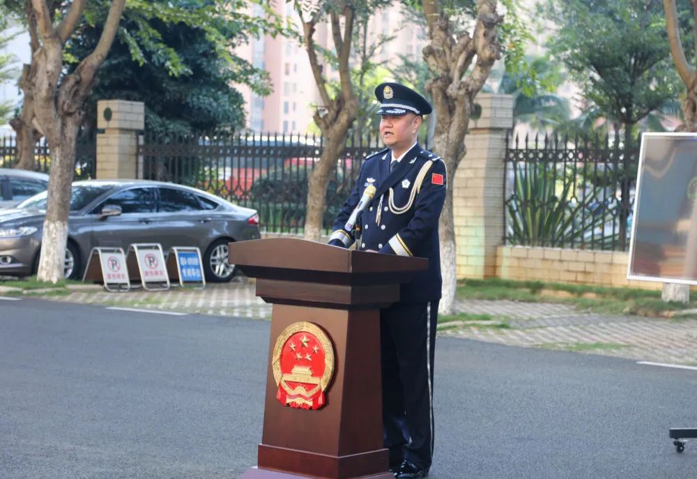 图为2021年12月4日,陈旭在海南省府城强制隔离戒毒