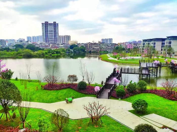 不断增建的口袋公园成为市民的幸福乐园 &nbsp;李翔 摄