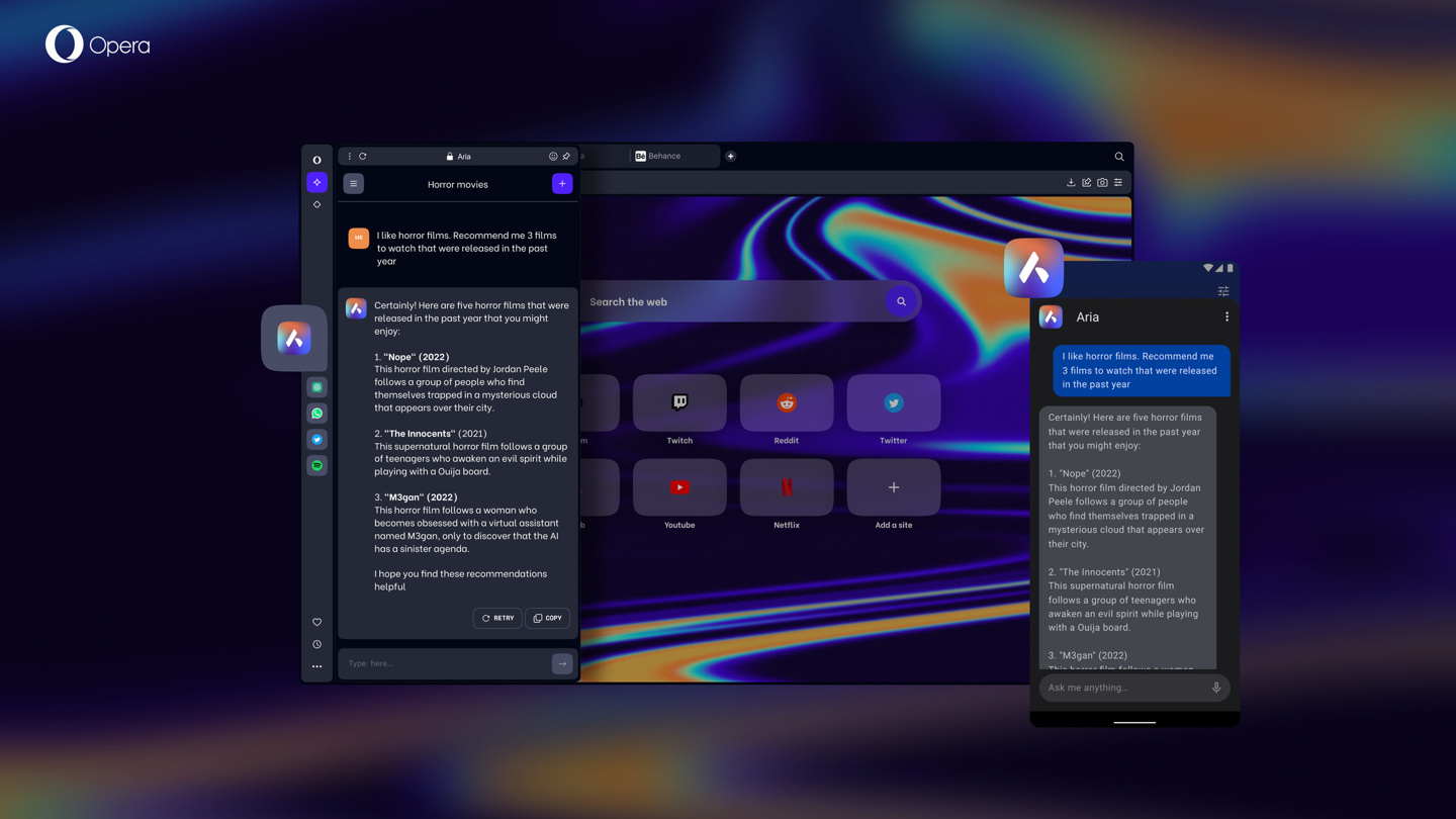 Benchmarking Edge: Opera-Browser Startet Ki-Seitenleiste Integriert Mit Chatgpt|Browser|Opera|Ai_Sina Technology_Sina.com 1 8439 0289Dae7C644B059D45C5980A836F721